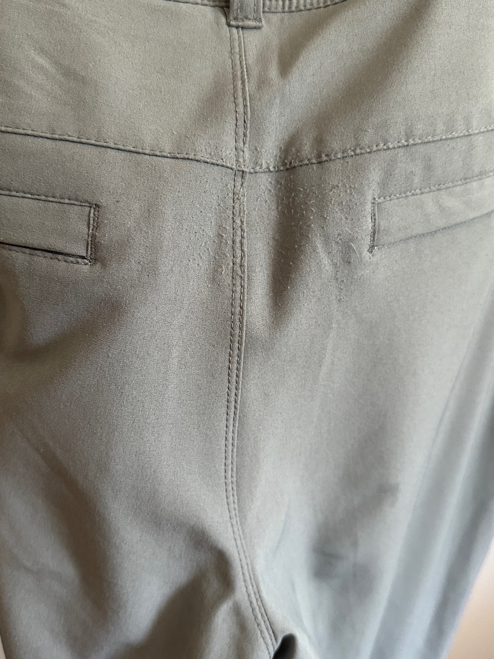 Columbia Omni-Shield Convertible Pants Grey Hiking Sz 10 Stretch - Picture 13 of 14
